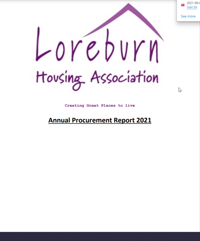 Annual Proc Report Cover